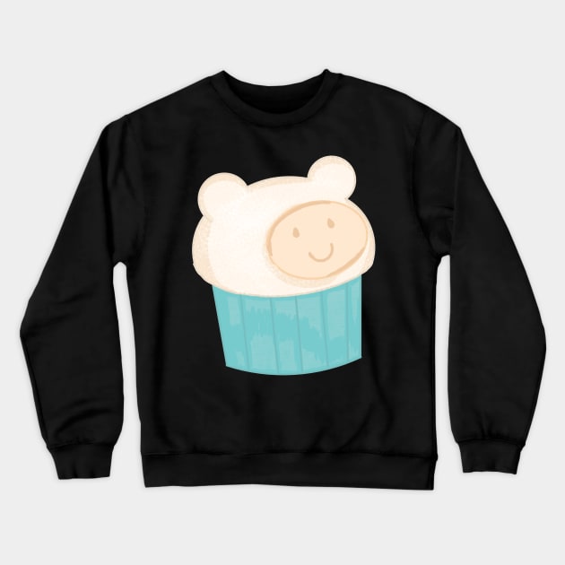 Finn Cakes Crewneck Sweatshirt by RoserinArt